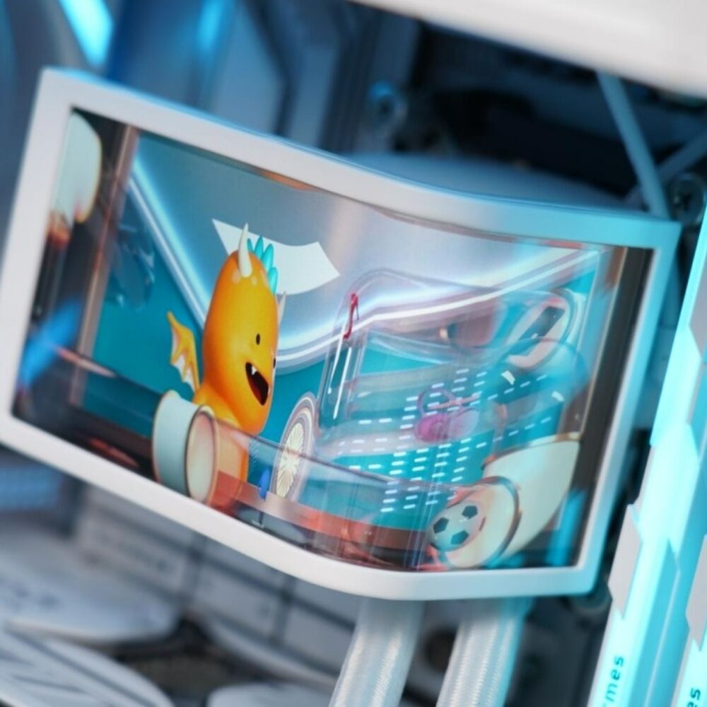 C360-F CPU Liquid Cooler with Curve LCD Display | Liquid Cooler | for ...