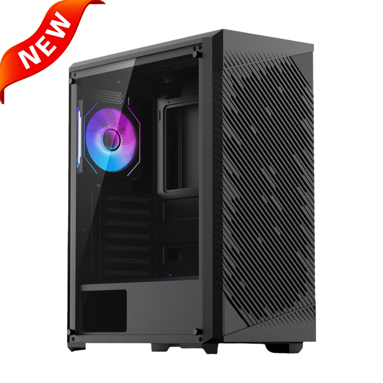 200AX01 ATX Mid-Tower Gaming PC Case  