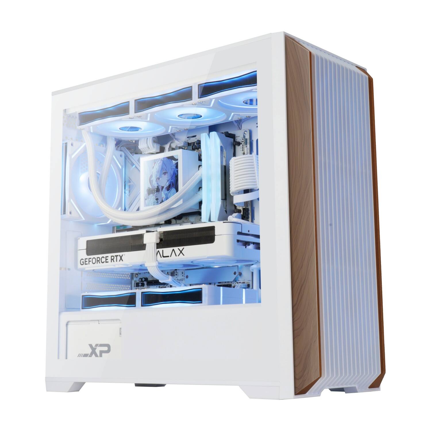 TA360M MATX PC Case with Wooden Strips | Cases