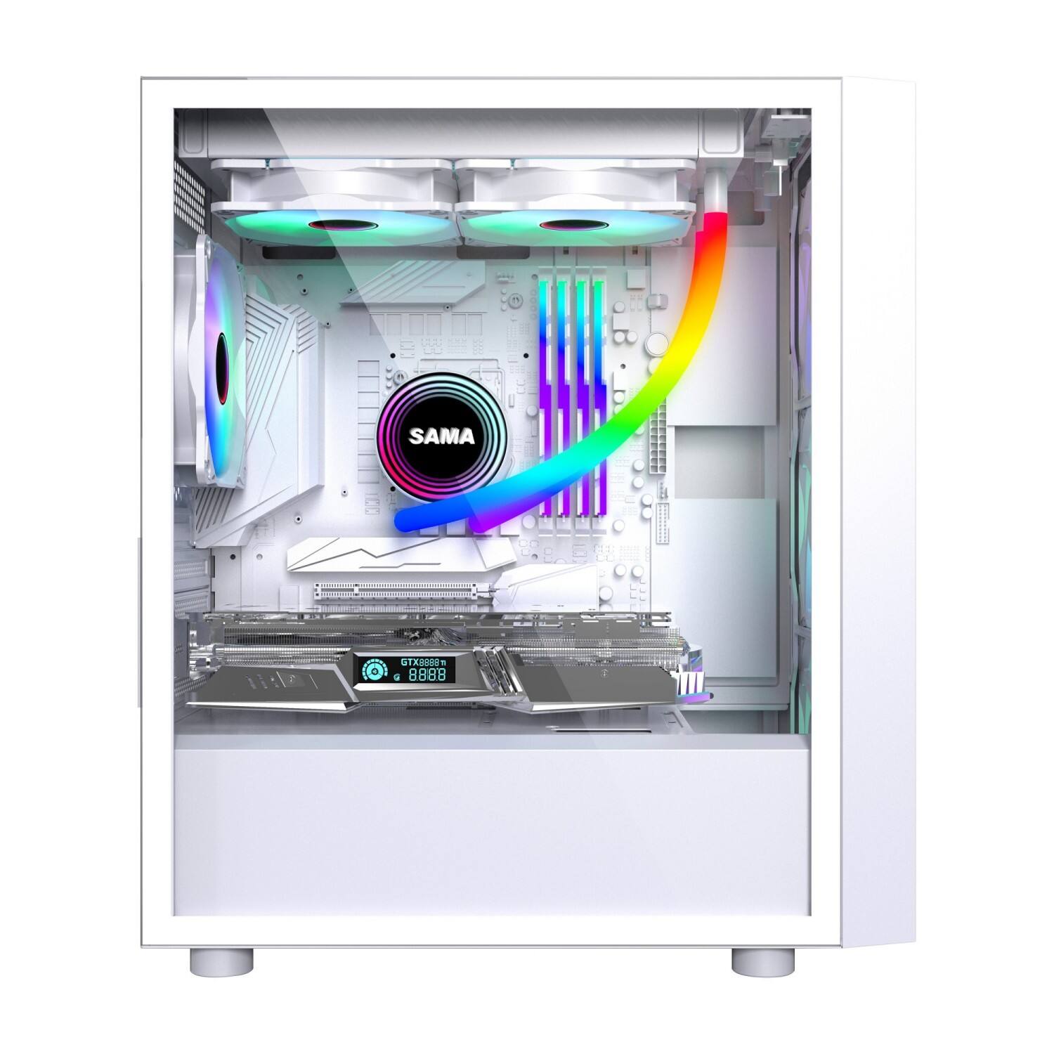 M203 MATX PC Case with Mesh Panel | Cases