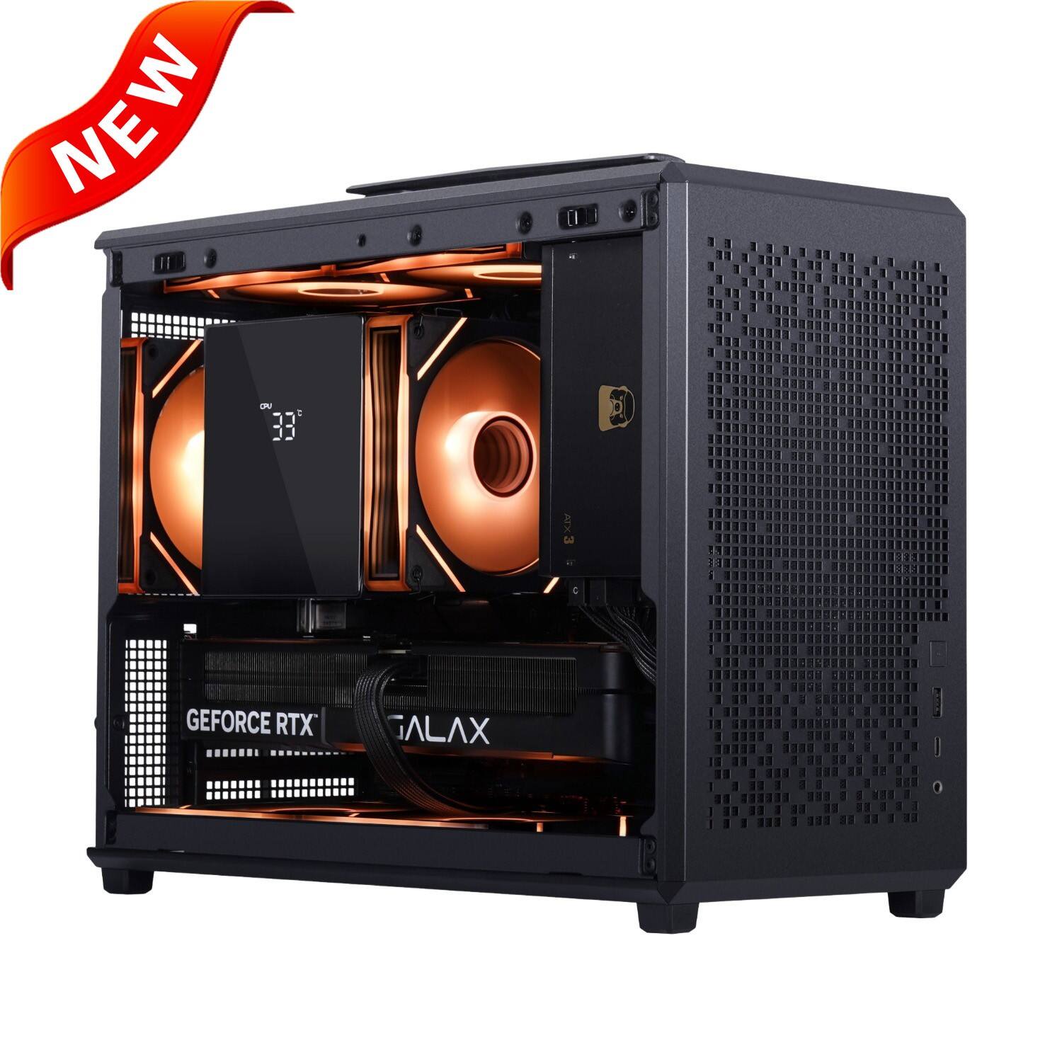 H1851 Pro Portable MATX PC Case with Handle | Cases