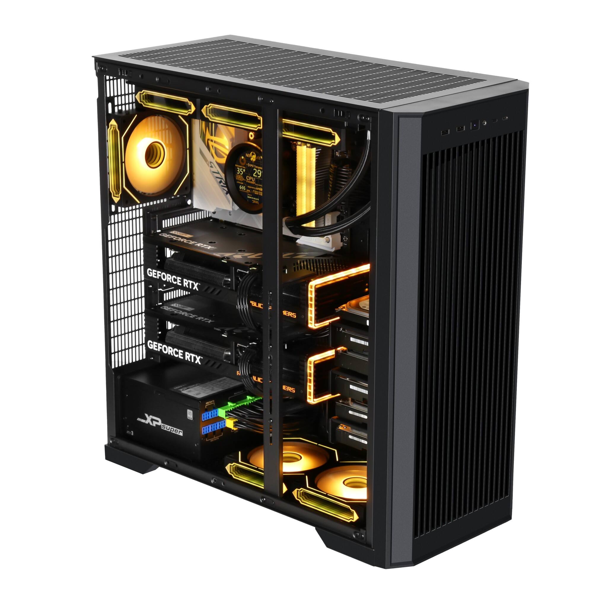 AI SUPER PC Case with High-Airflow | Cases