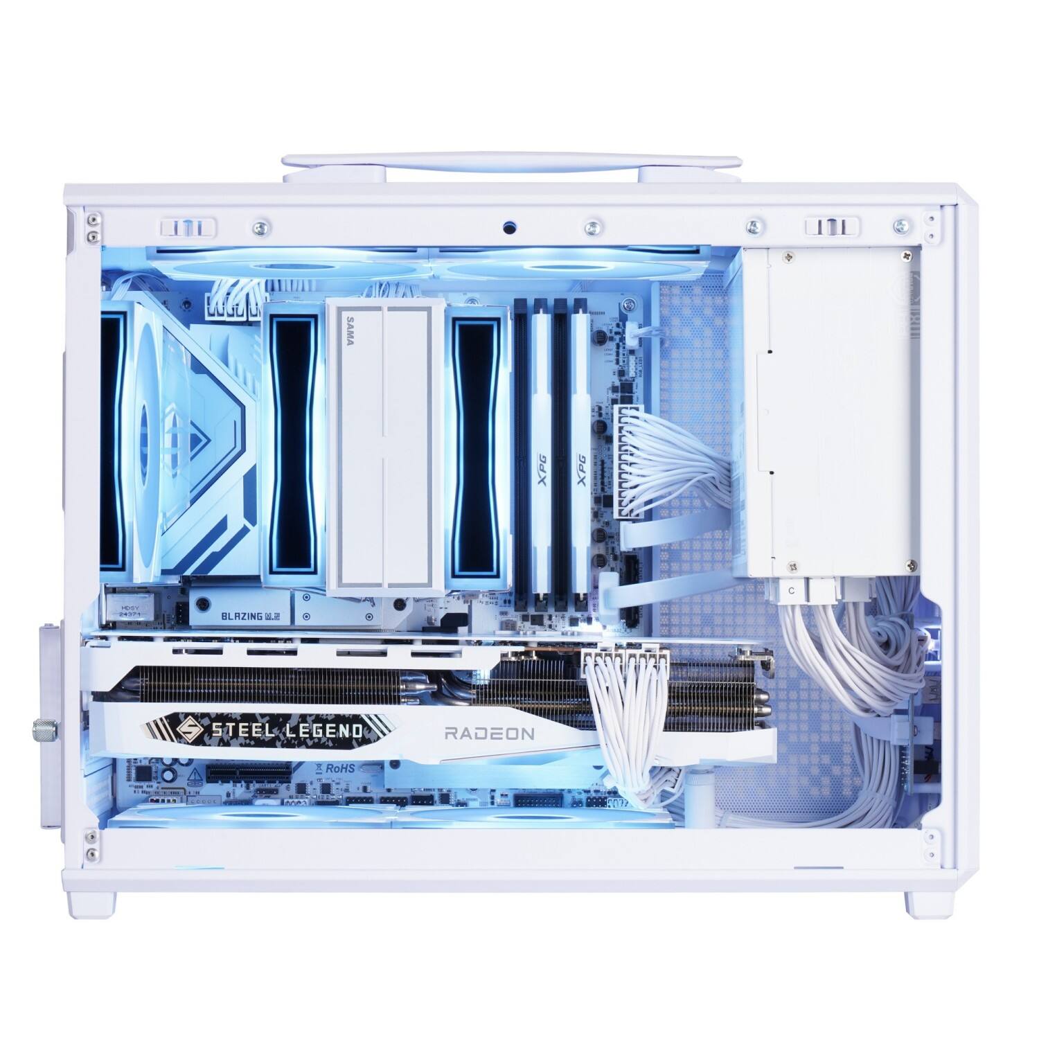 H1851 Pro Portable MATX PC Case with Handle | Cases