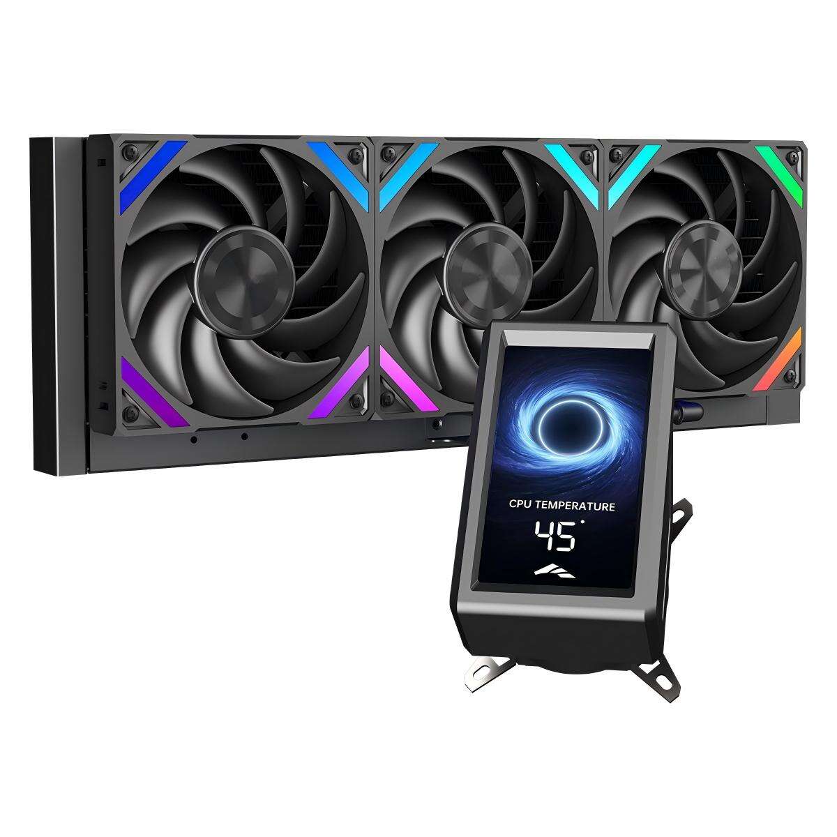 C360-G CPU-vloeibare koeler met LCD-display