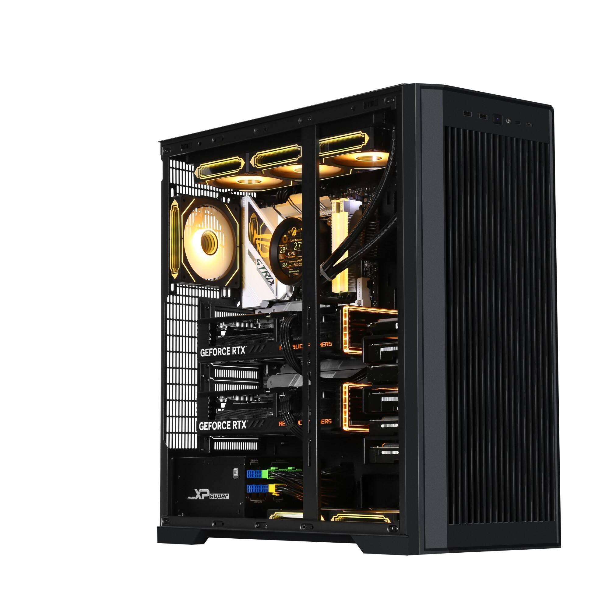 AI SUPER PC Case with High-Airflow | Cases