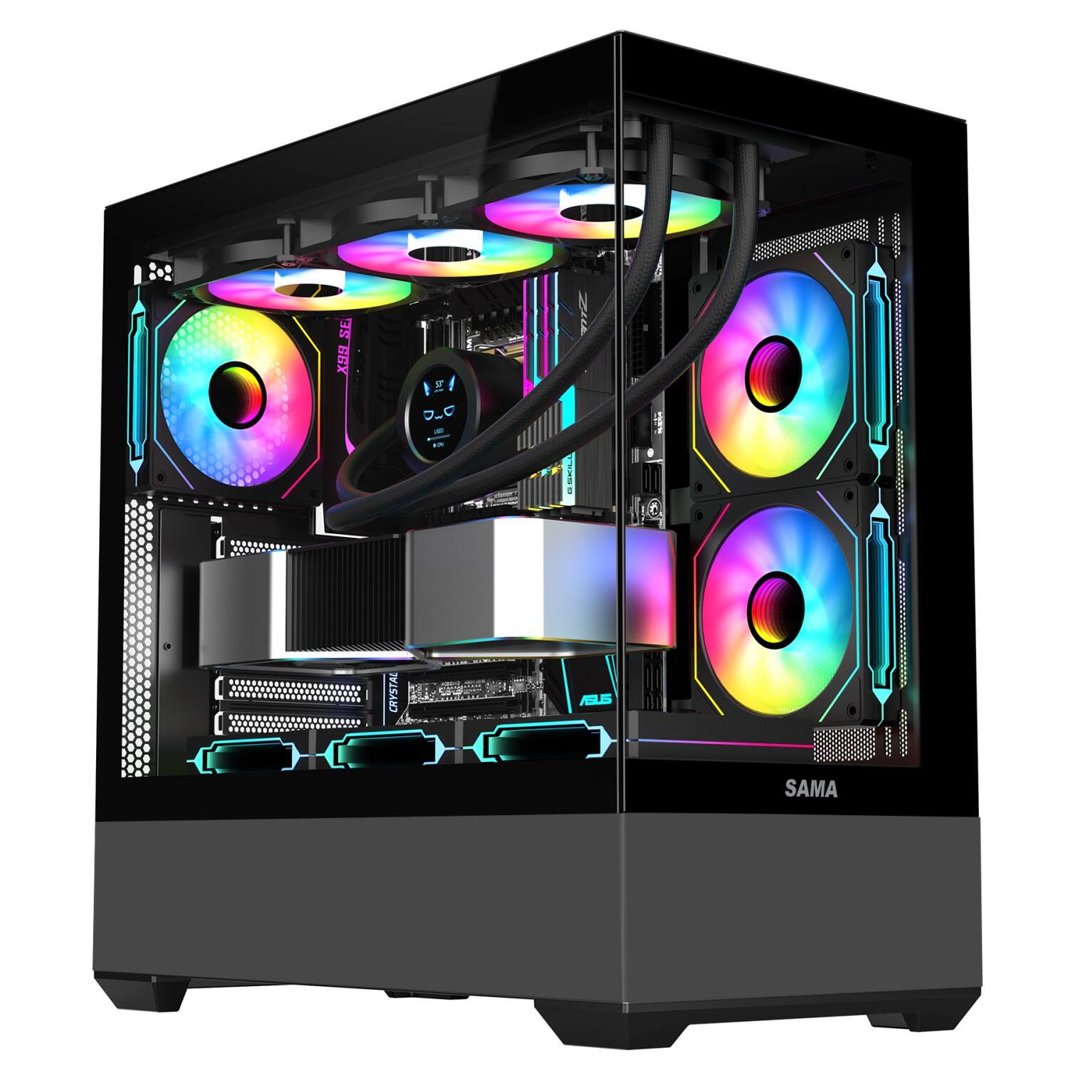 SV02 ATX Gaming PC Case