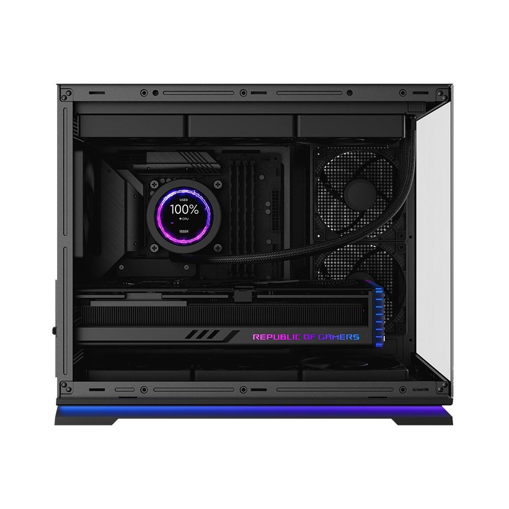 2805M MATX Gaming PC Case with Lighting Strips | Cases