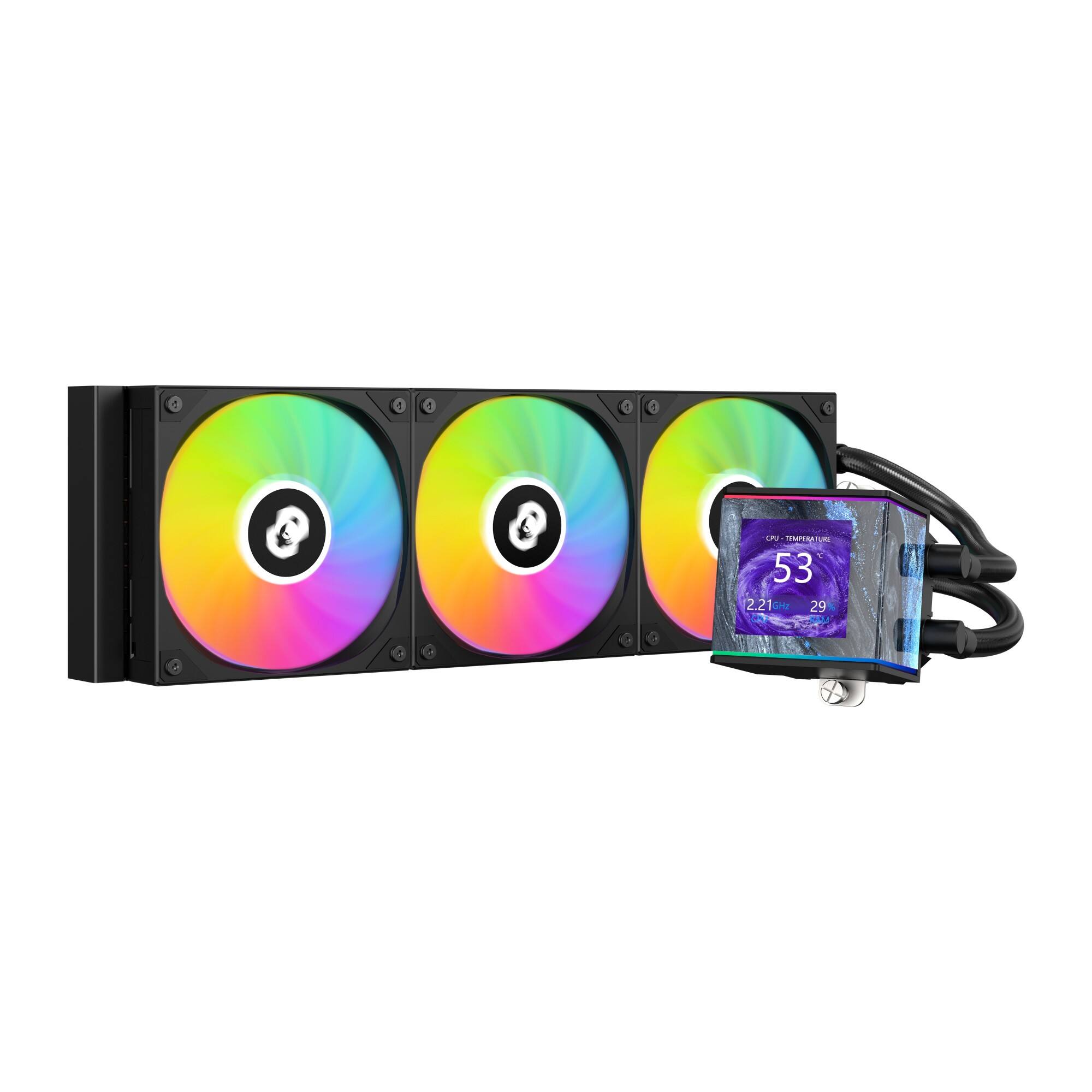 J360-J CPU Liquid Cooler with Screen Display