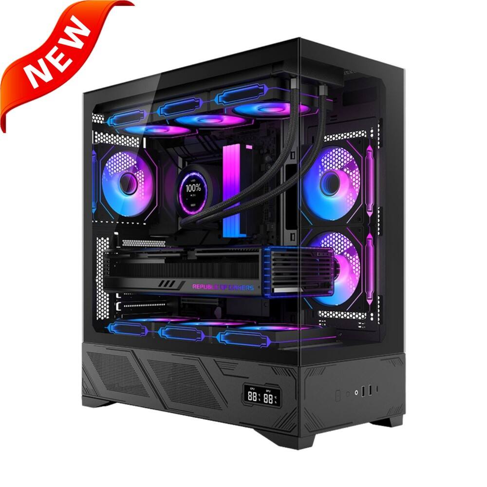 220A10 ATX PC CASE with Digital Display