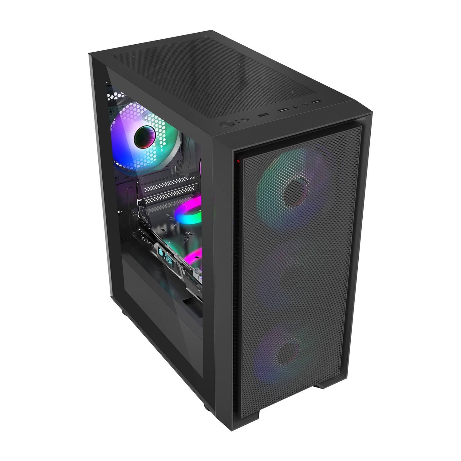 M203 MATX PC Case with Mesh Panel | Cases