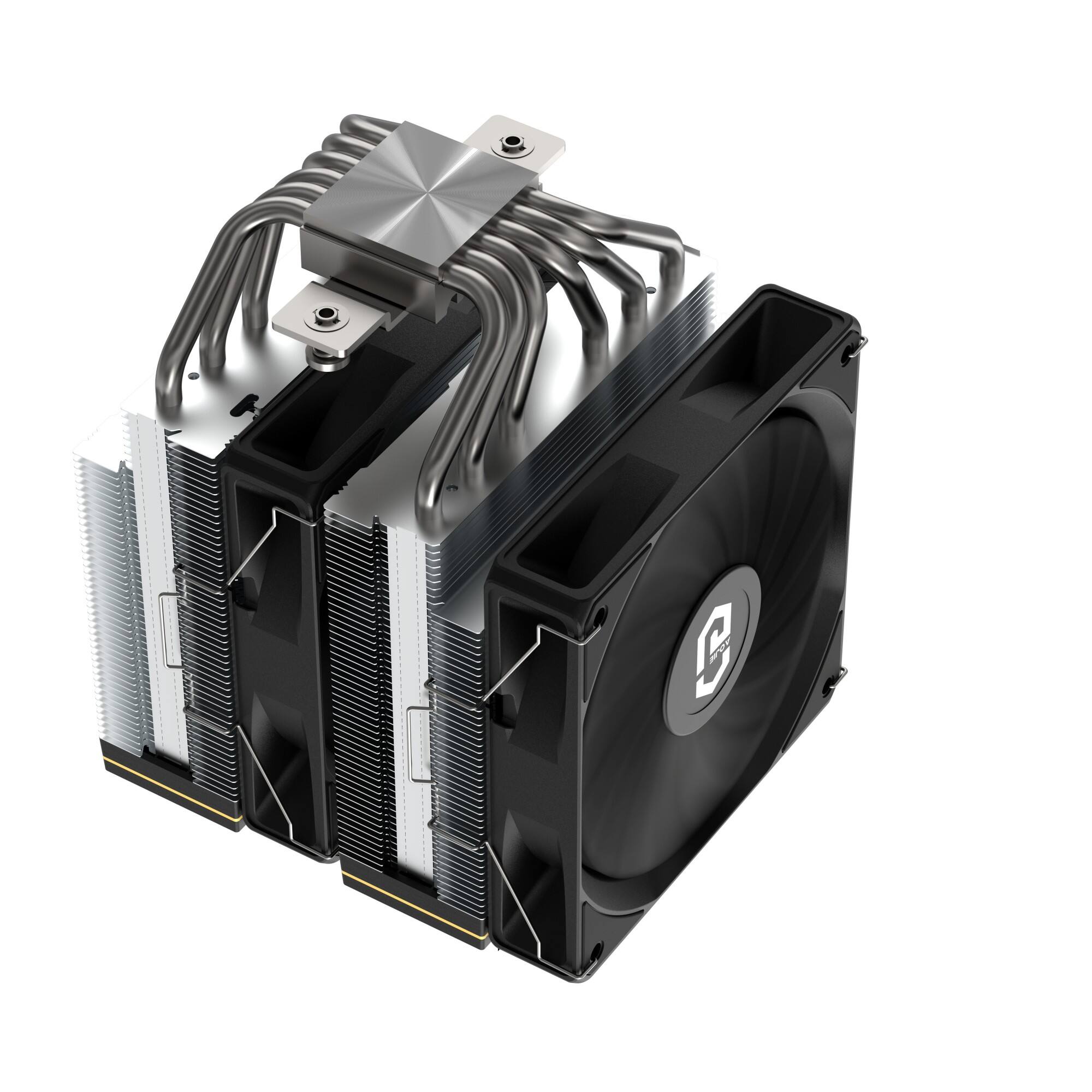 Y620W CPU Air Cooler with Digital Display (Wood Pattern) | Air Cooler ...