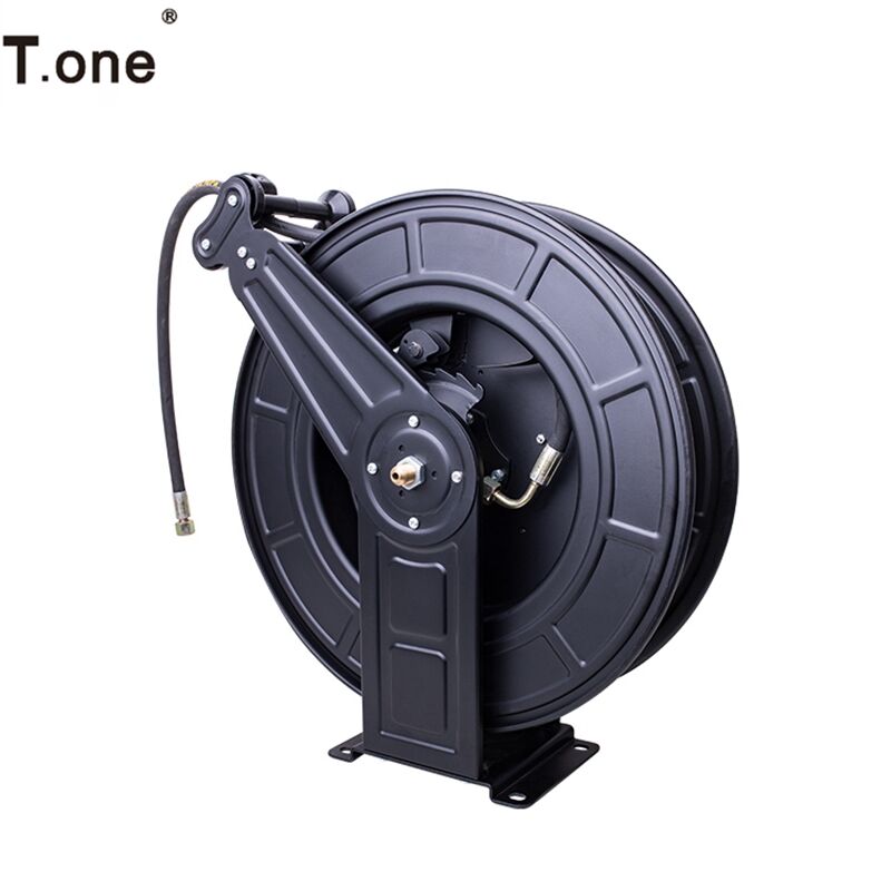 air compressor reel and hose