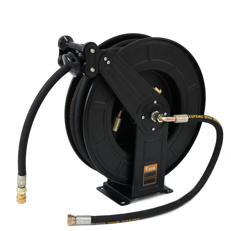 GY-1L TONE AUTO RETRACTABLE HOCHDRUCK-SCHLAUCHTROMMEL 1/2” 3/8” für Luft/Wasser/Öl