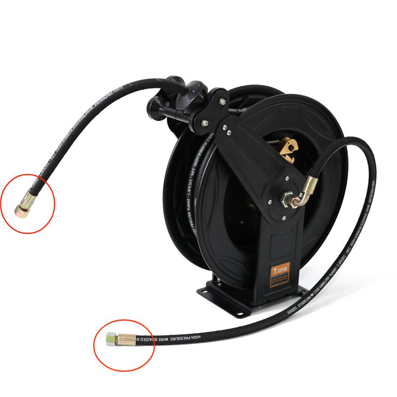 2GY-1M TONE AVTOMATSKO VLEČNO VISOKOTLAVNO CEVNO KATICE 1/2” 3/8” za zrak/vodo/olje