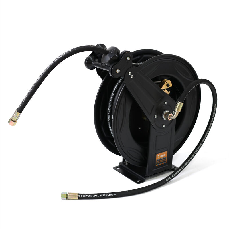GY-1M TONE AUTO RETRACTABLE HOCHDRUCK-SCHLAUCHTROMMEL 1/2” 3/8” für Luft/Wasser/Öl