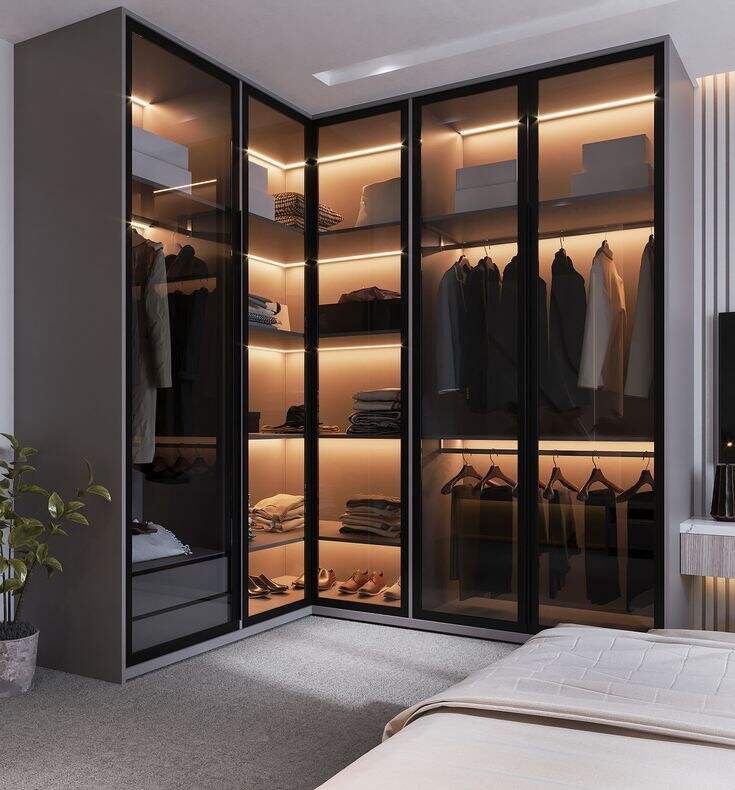 Enhancing Functionality in Modern Walk-In Wardrobes