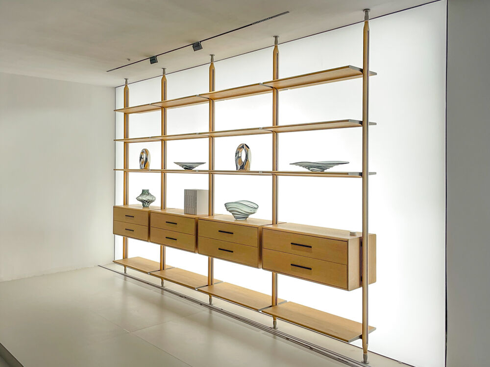 Modern Minimalist Luxury Modular Book Shelves Storage Display Rack