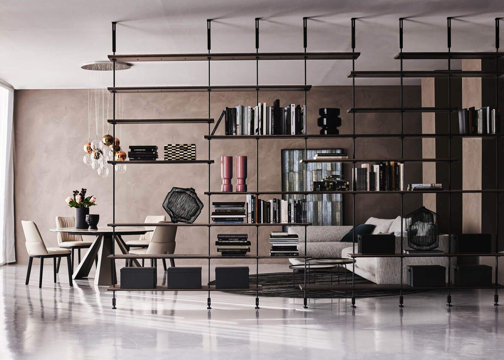 Lüks Modern Kitaplık Tasarımlarının Kullanımını Maksimize Etme