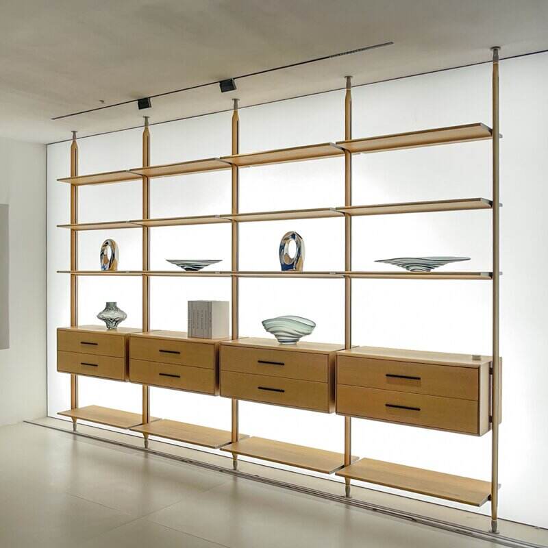ESM002-Modern Minimalist Luxury Modular Book Shelves.