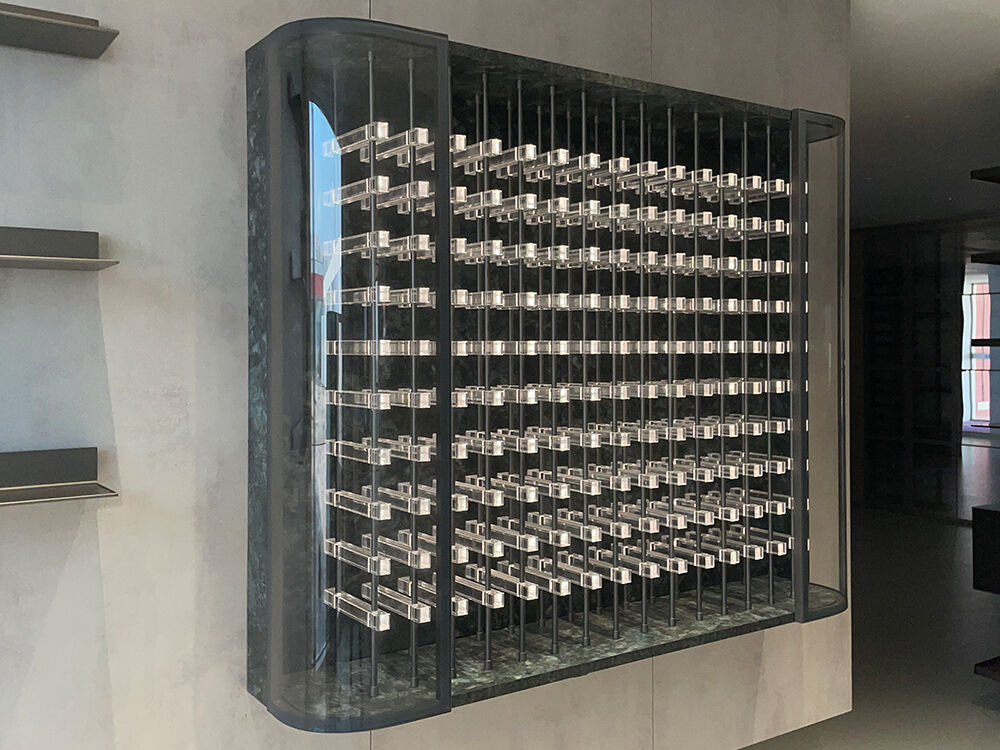 Contemporary Wine Display Cabinet