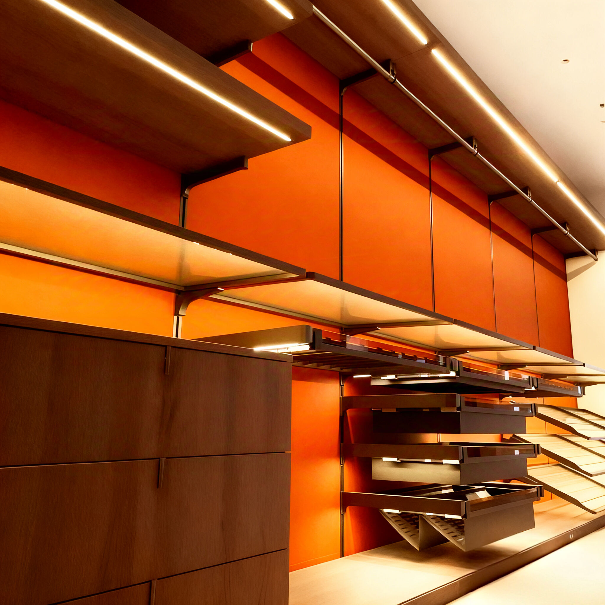 Maximizing Villa Space with Minimalist Wardrobes