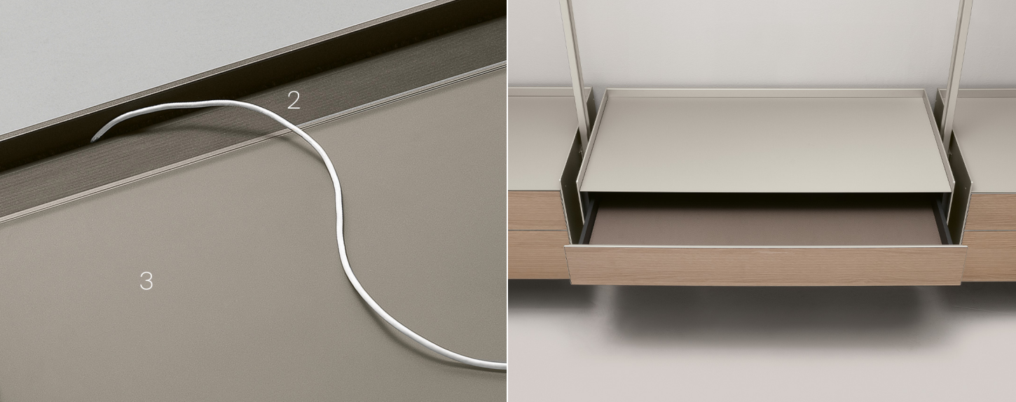 ESM Modern Minimalist Luxury Modular Custom Book Shelves manufacture