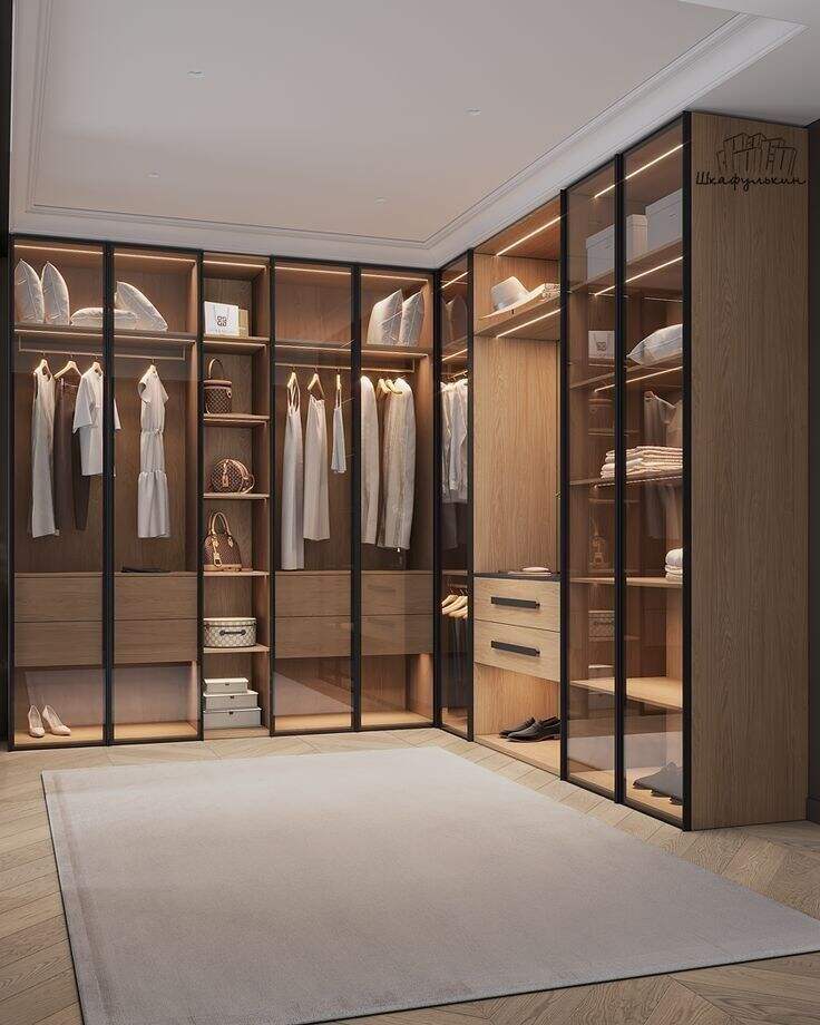 Armurju Għall-Imbagħad Modern u Luksuż – Sistema Modulare Personalizzata ta’ Armurju bil-Alluminju Iżda b’Pulzur ta’ Dawl | OEM / ODM