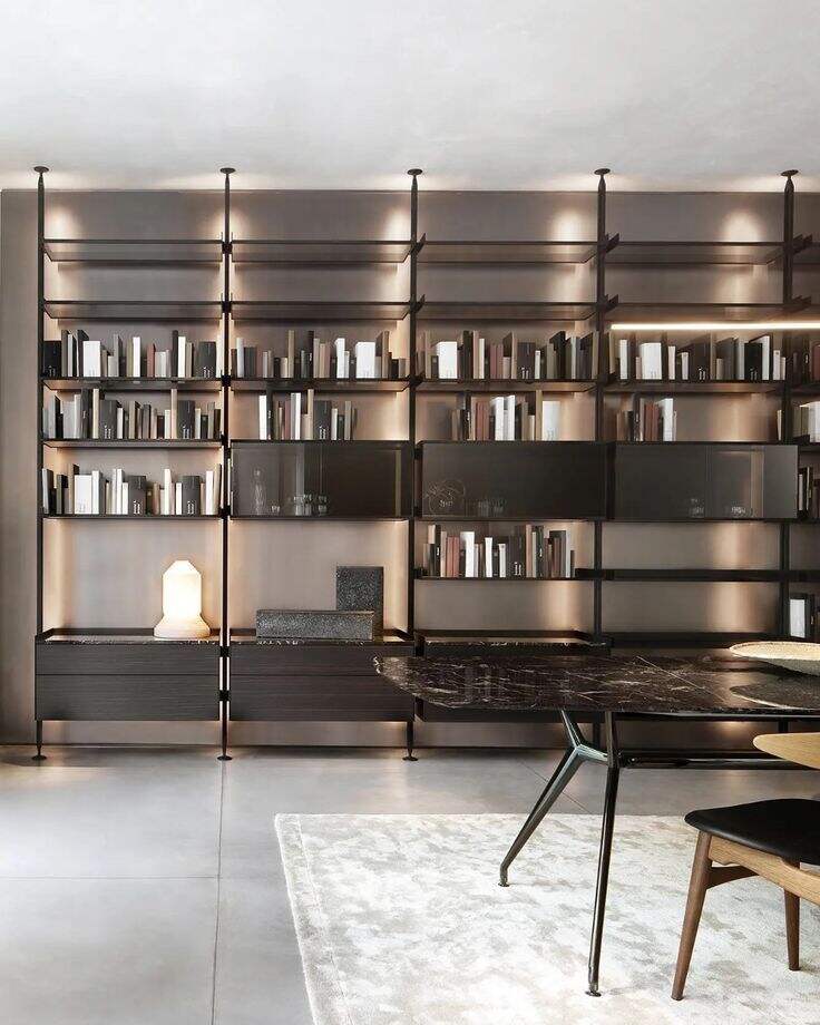 ESM Modern Minimalist Luxury Modular Custom Book Shelves