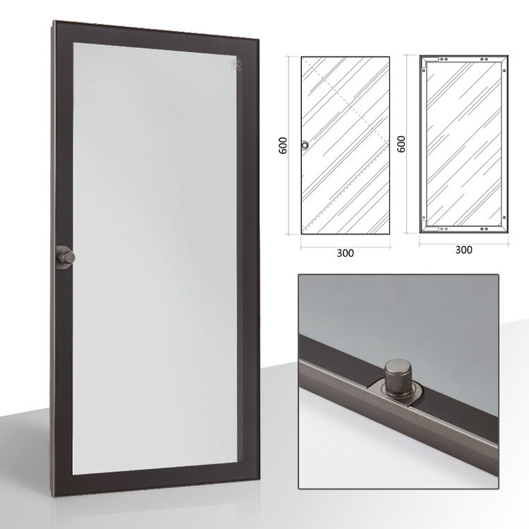 سیستم دروهای آشپزخانه از جنس آلومینیوم – قاب‌های نامرئی درب آشپزخانه از جنس آلومینیوم آنودایز شده سفارشی