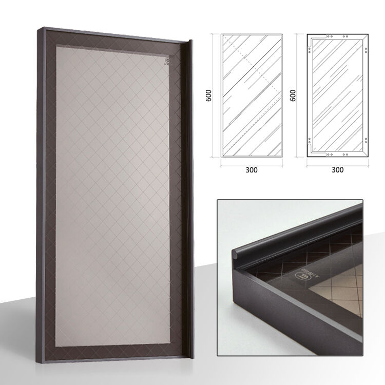 Alüminyum Kapı Çerçeveleri – Mutfak Dolapları İçin Özel 6063 T5/T6 Anodize Edilmiş Görünmez Alüminyum Kapı Çerçevesi | OEM / ODM