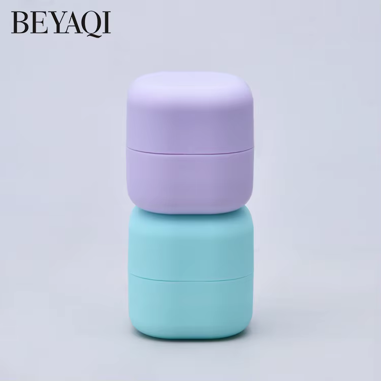 Wholesale Custom 7g Cube Colorful Gloss Empty Chapstick Tubes Lip Balm Plastic Lipstick Packaging Tube supplier