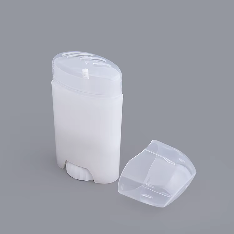 45g 80g White Deodorant Containers Plastic Twist up Top Filling Bottle Refillable Deodorant Stick Bottle manufacture