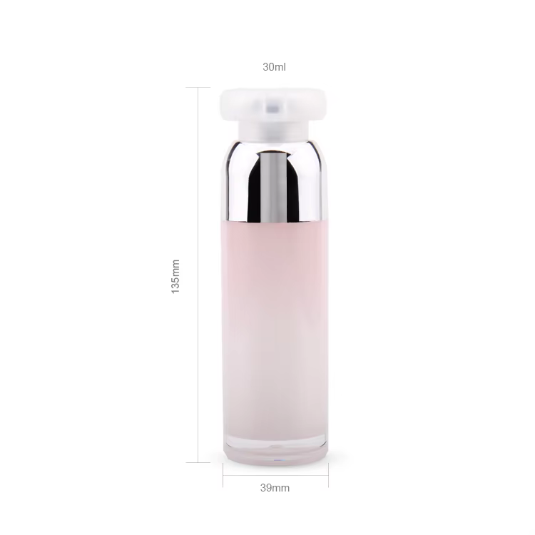 A26 Customized Luxury Skincare Packaging Set Empty ABS AS PP Cosmetic Toner Lotion Pump Bottle and Moisturize Cream Bottle details