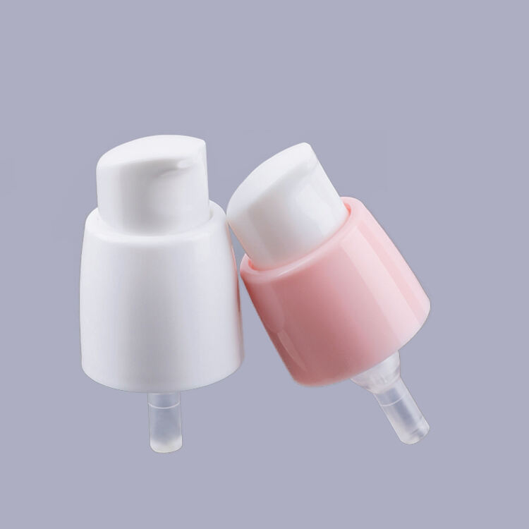 L5508 Hot Sale Colorful Cosmetic Plastic Smooth Cream Pump 20/410 18/410 Treatment Pump,gold Cosmetic Treatment Pump