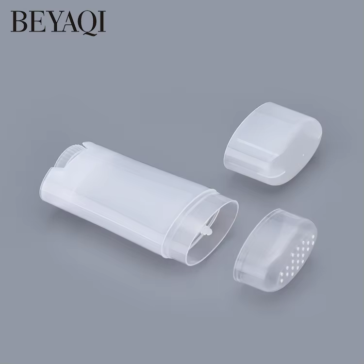 80g PE Plastic Roller Bottle Perfume Body Antiperspirant Men Women Screen Printing Surface Handling Empty Deodorant Roll Stick factory