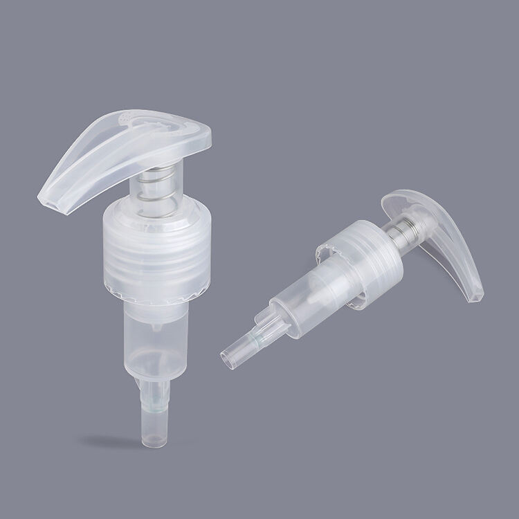 L5333 High Quality 28/410 Outer Spring Plastic Lotion Pump,Emulsion Bottle Bathroom Soap Dispenser,24mm Lock Lotion Pump in Black