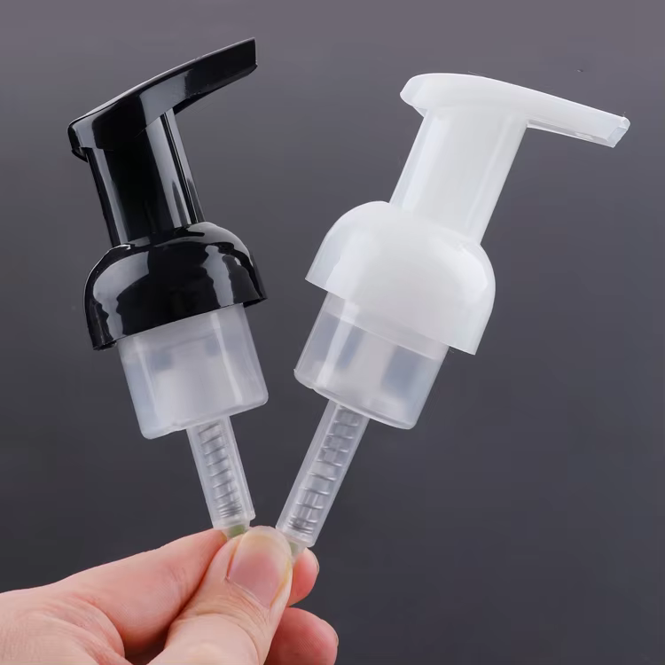 L5909A Custom Size 40/400 0.8cc 1.6cc Colorful Kids Foam Soap Dispenser Bottle Pump,facial Foam Soap Pump Cleansing,40mm Foam Pump Head factory