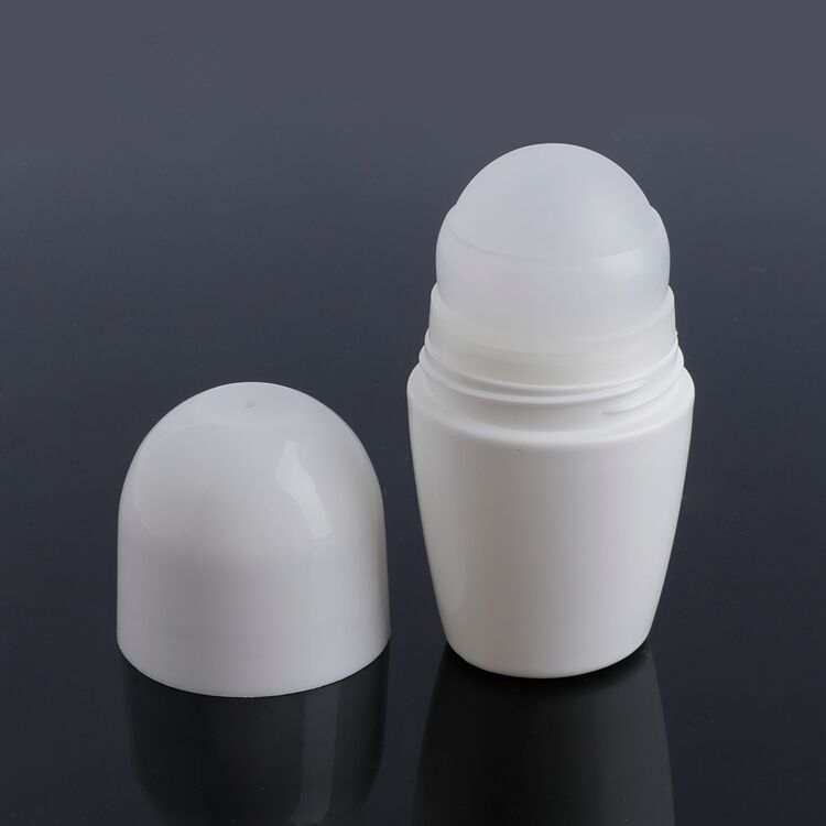 B1013 Plastic Empty Antiperspirant Body Deodorant 50ml pink Roller Ball Bottle,roll on Deodorant Bottles,pp Plastic Roll on Bottle details