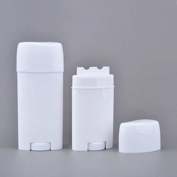 TB29 50g 80g OEM Cosmetic PP PE Packaging Antiperspirant Skincare Cream Container Deodorant Stick Packaging Bottle
