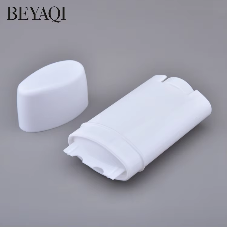 50g 80g OEM Cosmetic PP PE Packaging Antiperspirant Skincare Cream Container Deodorant Stick Packaging Bottle details