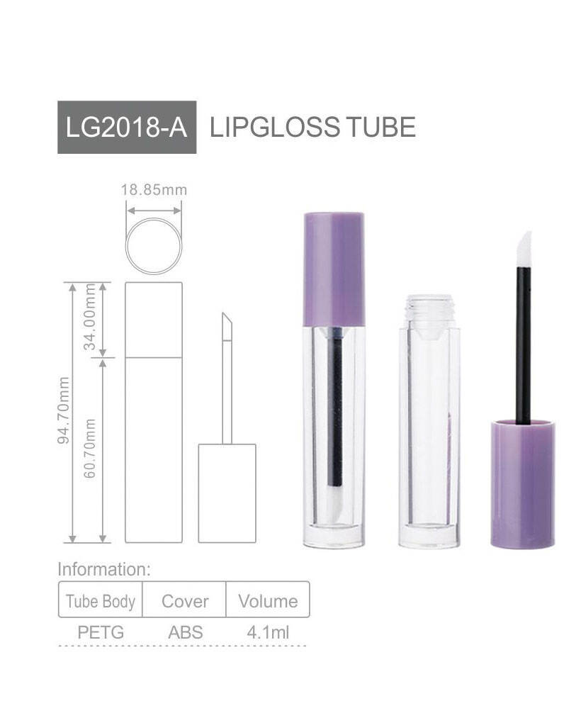 lg2018 a eco friendly lip glaze cosmetic quality lip gloss tubeempty lip gloss containers tubeempty transparent lip gloss tube-1