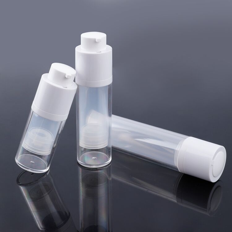 A06 Plastic Personal Care Acrylic 30ml Pump Bottle Airless for Cosmetic Packing,airless Pump Bottle 15ml,airless Pump Bottle 30ml details