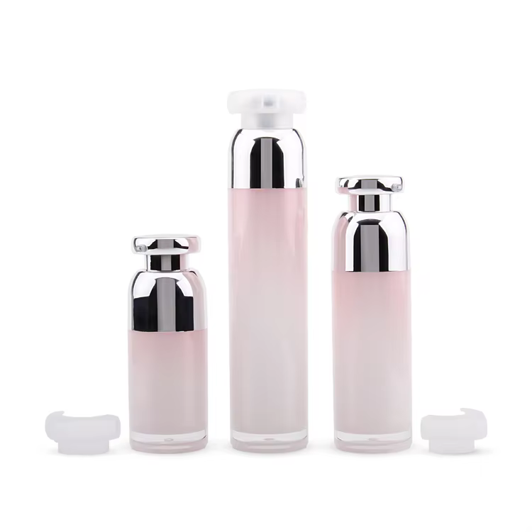A26 Customized Luxury Skincare Packaging Set Empty ABS AS PP Cosmetic Toner Lotion Pump Bottle and Moisturize Cream Bottle supplier