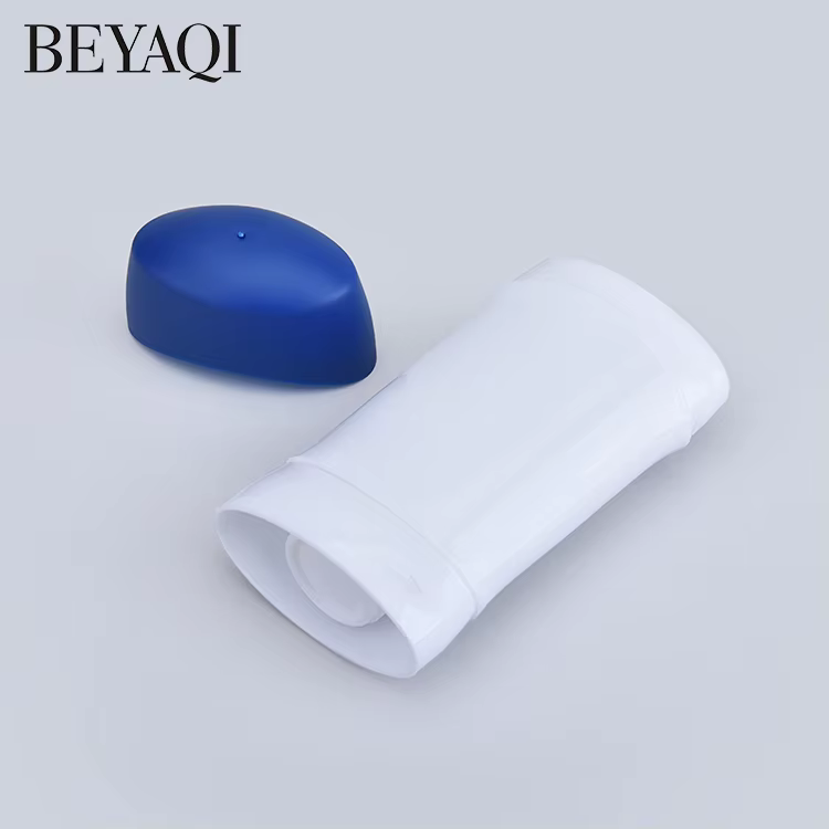 50g 80g Eco Friendly Oval Flat Empty Container Antiperspirant Fragrant Solid Stick Balm Body Refill Deodorant Stick Bottle details