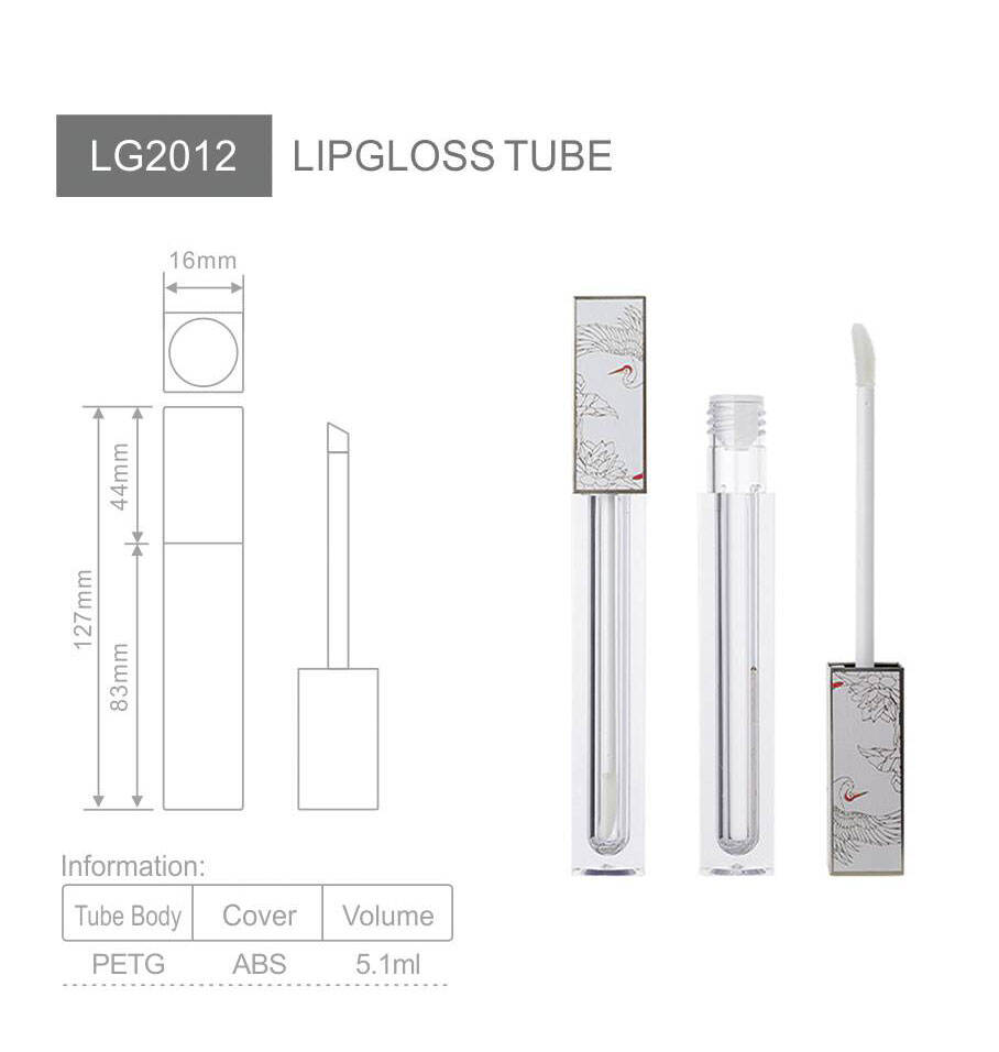 lg2012 high quality custom lip gloss tubeslip gloss tubes and box custom labelplastic lip gloss packaging unique lipgloss tubes-1
