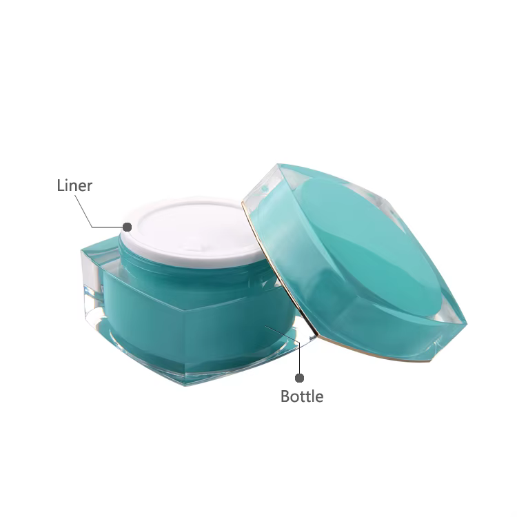 BA11 BJ12 15ml 30ml 40ml 50ml 80ml 100ml Cosmetics Airless Square Plastic Cosmetic Pump Bottles for Face Cream details