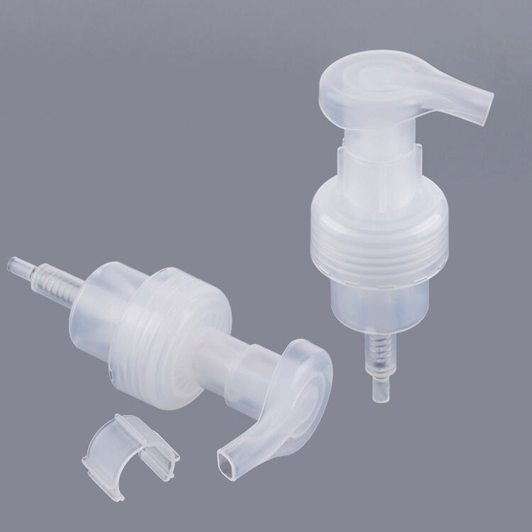 L5907A Custom Empty 450ml 1.6cc 0.8cc White Cosmetic Body Shampoo Facial Hand Soap Dispenser Pump Wash Foaming Liquid Hand Soap Bottle