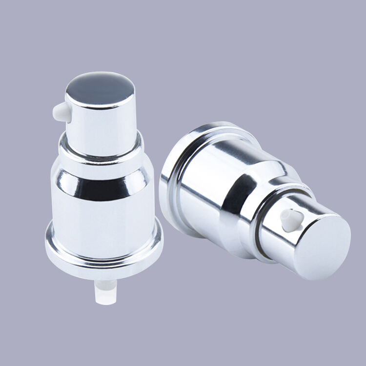 L5521 20/410 Cosmetic Foundation Black Airless Body Lotion Bottle Cream Pump,20-410 Black Treatment Pump With Cap