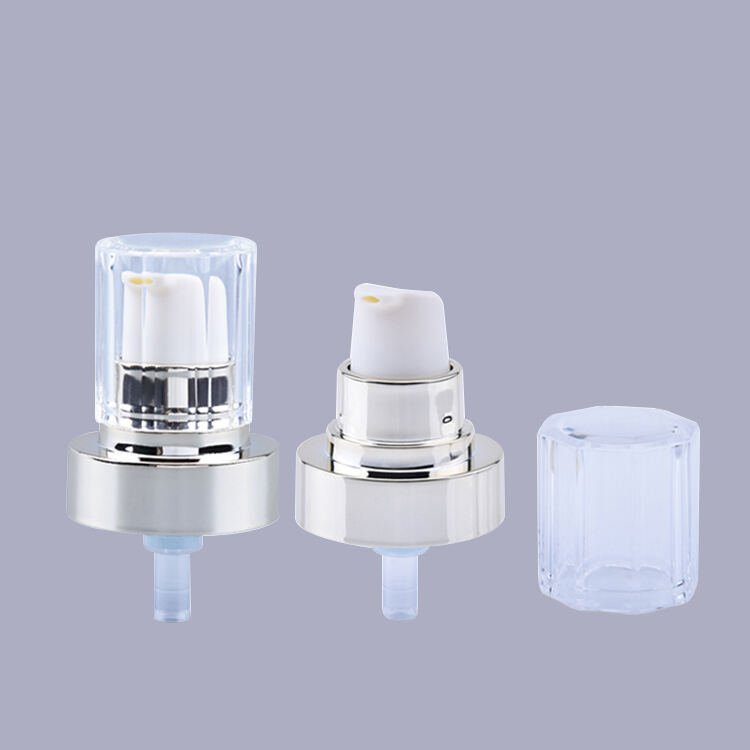 L5529 Non Spill 24/410 Acrylic Cap Lotion Pump Plastic Cream Pump Supplier,cream Pump Packaging,output Cream Pump