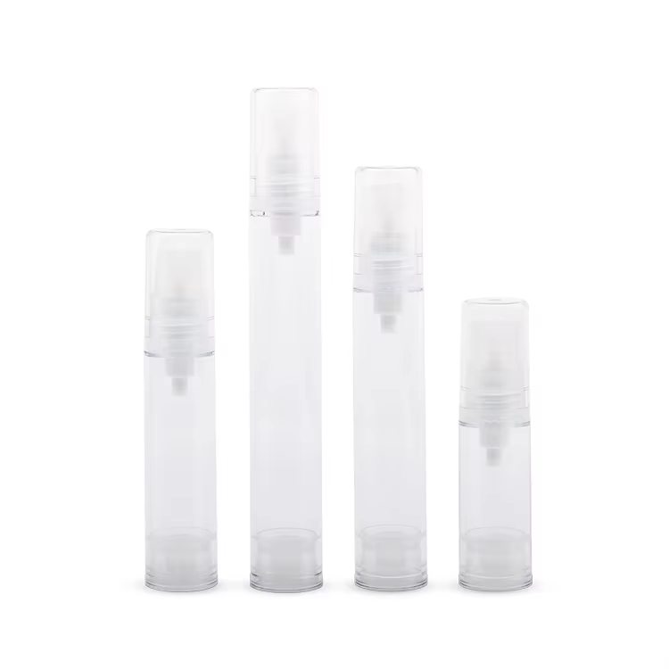 A05 Luxury 5ml 10ml 12ml 15ml Refillable Eco-friendly Airless Pump Bottle Cosmetic Package Container Bottle supplier